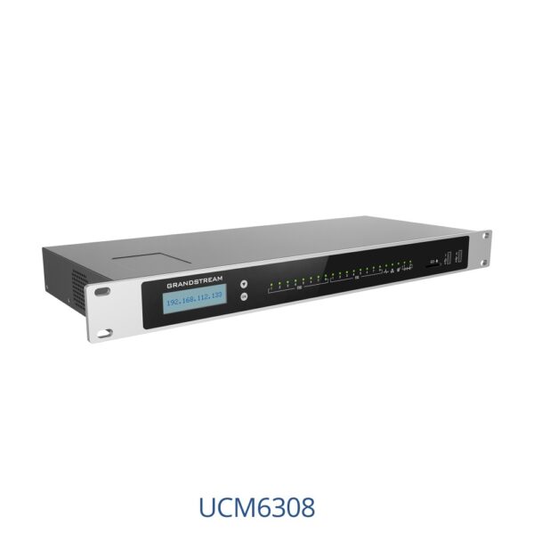 Grandstream UCM6308A IPBX 1500 utilisateurs 8 FXS 8 FXO VoIP Maroc